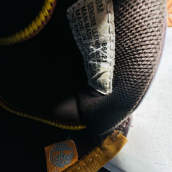 TIMBERLAND NELLIE WOMEN'S 8M WATERPROOF ANKLE BOOT WHEAT YELLOW CHUKKA 86621 - Picture 7 of 7